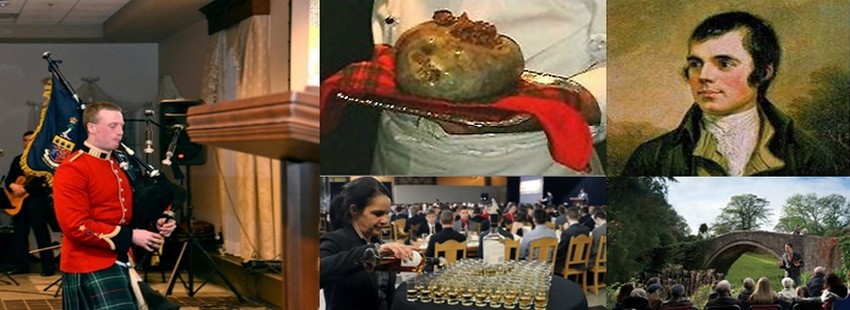 Depuis plus de 200 ans, les Ecossais se réunissent tous les 25 janvier en Ecosse et à travers le monde pour célébrer le « Souper de Burns ». Lors de cette fête qui suit un format traditionnel consacré, composé de discours, d'une cérémonie et de récitals, les convives déclament des poèmes de Robert Burns et dégustent le haggis, la fameuse panse de brebis farcie. (Crédits photos DR/www.visitscotland.com/Ecosse) Depuis plus de 200 ans, les Ecossais se réunissent tous les 25 janvier en Ecosse et à travers le monde pour célébrer le « Souper de Burns ». Lors de cette fête qui suit un format traditionnel consacré, composé de discours, d'une cérémonie et de récitals, les convives déclament des poèmes de Robert Burns et dégustent le haggis, la fameuse panse de brebis farcie. (Crédits photos DR/www.visitscotland.com/Ecosse)