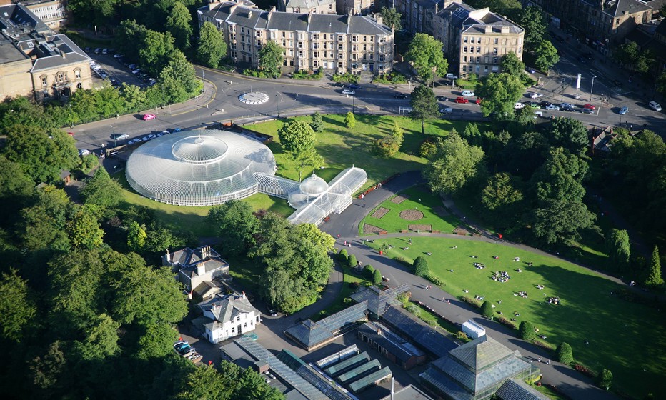 L'immense jardin botanique situé en plein centre ville de Glasgow la capitale écossaise.  (Crédit photo www.visitscotland.com/Ecosse‎)