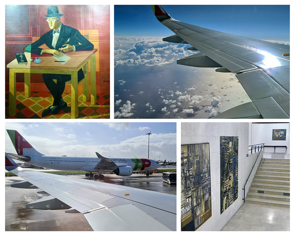 Musée Fernado Pessoa, Fondation Arpad Szenes-Vieira da Silva, vols de la TAP © Catherine Gary et David Raynal Musée Fernado Pessoa, Fondation Arpad Szenes-Vieira da Silva, vols de la TAP © Catherine Gary et David Raynal