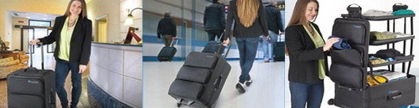Elégant, voici le bagage idéal pour voyager pratique. (Crédit photos DR)