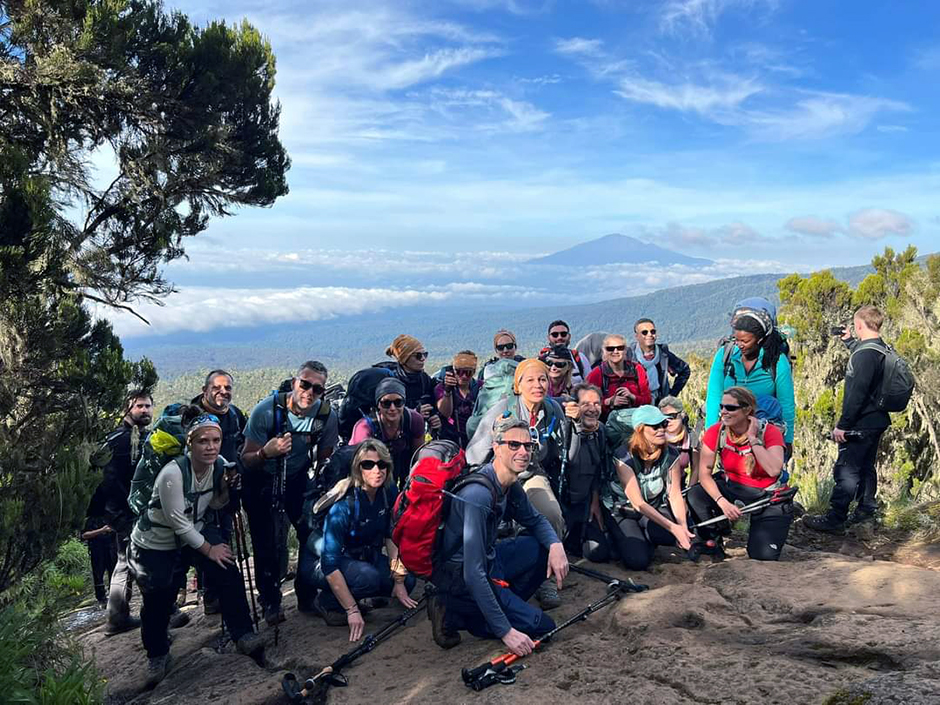 Pour les 26 téméraires, un seul objectif : se hisser sur le toit de l’Afrique ! @ Cediv Travel