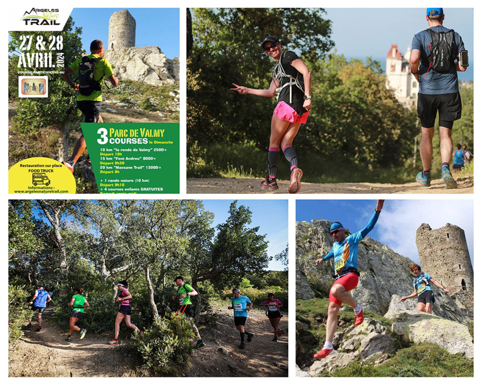 Les 27 et 28 avril, à l’occasion de l’événement sportif Argelès Nature Trail, le magnifique patrimoine naturel de la destination catalane deviendra le terrain de jeu de ces passionnés  @ OT Argelès-sur-Mer - D.R.