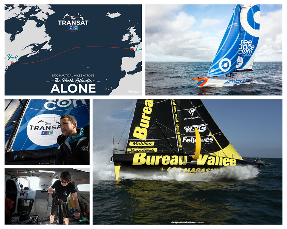 Le départ de la Transat CIC aura lieu dimanche 28 avril à 13h de Lorient, à destination de New York @ Le départ de la Transat CIC aura lieu dimanche 28 avril à 13h de Lorient, à destination de New York @