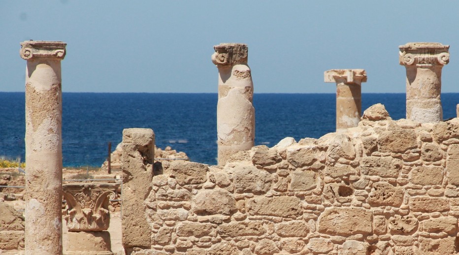 Parc archeologique de Paphos, l'un des sites historiques classés de l'île de Chypre © P. Cros Parc archeologique de Paphos, l'un des sites historiques classés de l'île de Chypre © P. Cros