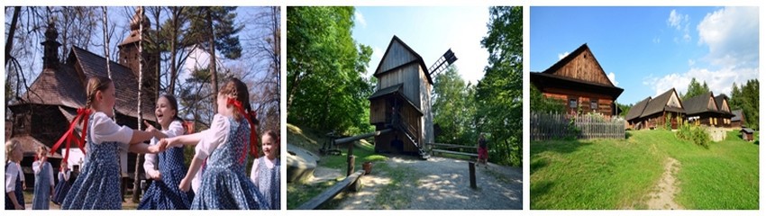 Rožnov pod Radhoštěm est le plus ancien et le plus grand écomusée d’Europe centrale. Il valorise les métiers traditionnels oubliés, l’art populaire et reconstitue la vie sociale des habitants de Valachie. © David Raynal