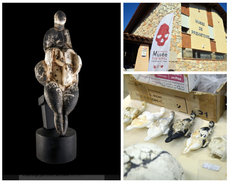 La représentation d’êtres humains est rare, exceptée en ce qui concerne les sculptures féminines @ Musée de l’Homme /David Raynal. La représentation d’êtres humains est rare, exceptée en ce qui concerne les sculptures féminines @ Musée de l’Homme /David Raynal.