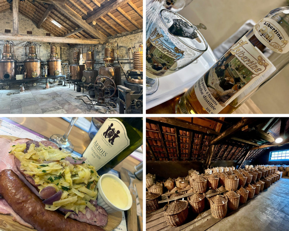 1 et 2/ La Distillerie de kirsch Paul Devoille 3/ La gastronomie des Vosges du Sud 4/ 1200 bonbonnes d’eau-de-vie entreposées dans la distillerie @ JLP 1 et 2/ La Distillerie de kirsch Paul Devoille 3/ La gastronomie des Vosges du Sud 4/ 1200 bonbonnes d’eau-de-vie entreposées dans la distillerie @ JLP