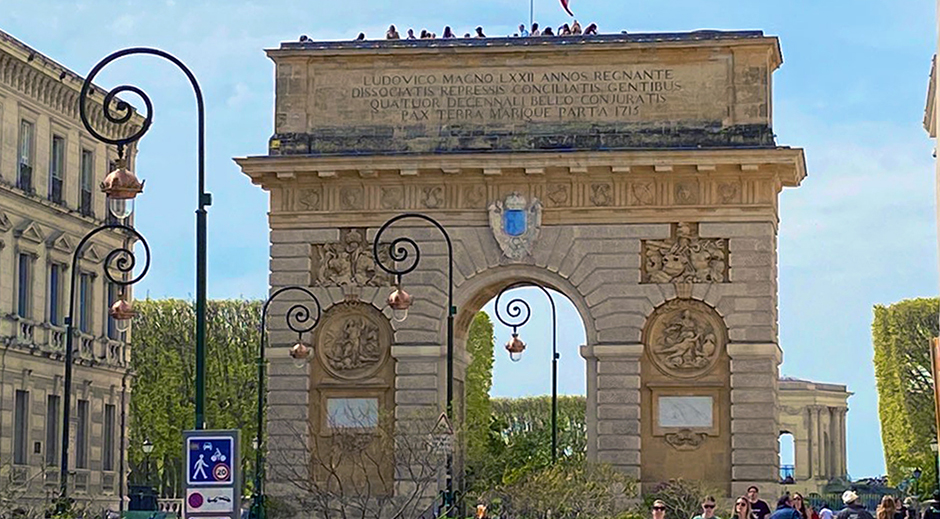 Arc de triomphe et parc du Peyrou @ OT Montpellier Arc de triomphe et parc du Peyrou @ OT Montpellier
