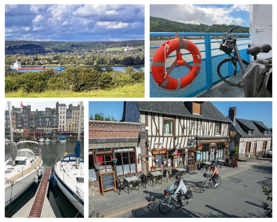 La Seine à Vélo quitte le fleuve pour rallier cette indémodable carte postale qu’est Honfleur @ JLP, D.Darrault La Seine à Vélo quitte le fleuve pour rallier cette indémodable carte postale qu’est Honfleur @ JLP, D.Darrault