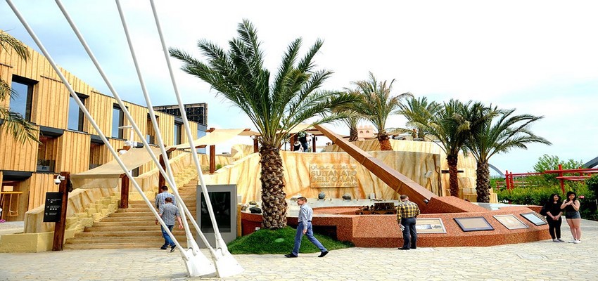 L'une des façades du pavillon du Sultanat d'Oman construit dans le cadre du l'Expo Milano 2015 (Crédit photo DR) L'une des façades du pavillon du Sultanat d'Oman construit dans le cadre du l'Expo Milano 2015 (Crédit photo DR)