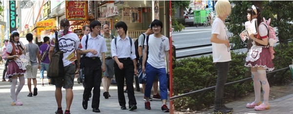Le long de Chuo dori, d’innombrables boutiques sont aujourd’hui dédiées à la gloire des mangas. (Crédit photos Mathis Cros) Le long de Chuo dori, d’innombrables boutiques sont aujourd’hui dédiées à la gloire des mangas. (Crédit photos Mathis Cros)