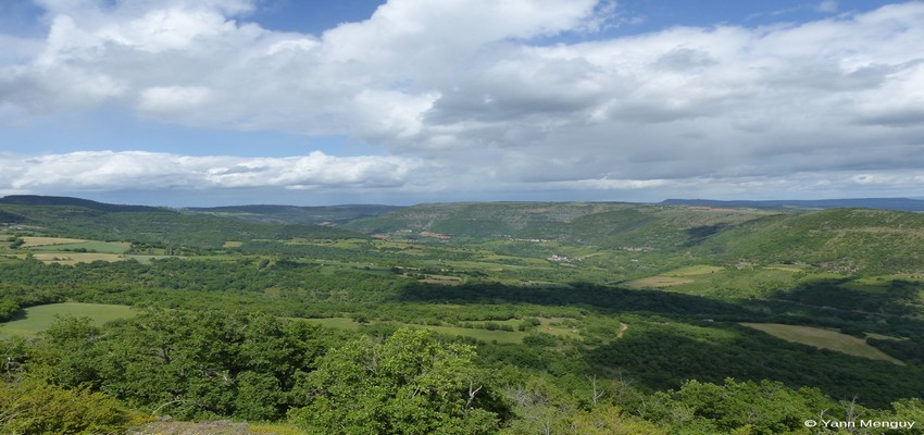 l’Aubrac ou «Alto Braco» qui signifie « lieu élevé », est l'une des étapes importantes sur la « Via Podiensis », l'un des quatre chemins qui mènent à Saint-Jacques-de-Compostelle. © Yann Menguy l’Aubrac ou «Alto Braco» qui signifie « lieu élevé », est l'une des étapes importantes sur la « Via Podiensis », l'un des quatre chemins qui mènent à Saint-Jacques-de-Compostelle. © Yann Menguy