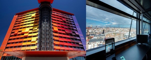 Sur les terrasses du Manhattan madrilène.