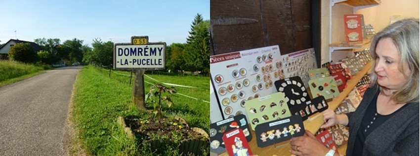 Dans son village de Domrémy-La-Pucelle Christel Nex présente ses fèves fabriquées entièrement de manière artisanale. © Bertrand Munier Dans son village de Domrémy-La-Pucelle Christel Nex présente ses fèves fabriquées entièrement de manière artisanale. © Bertrand Munier