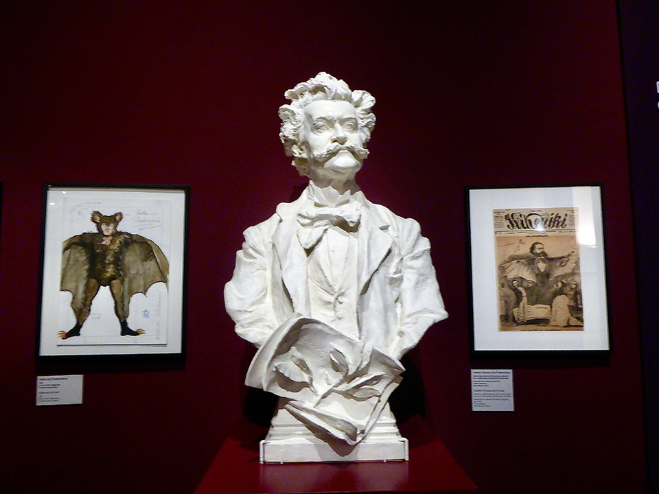 Au Musée du Théâtre, Strauss et l'opérette de la Chauve-Souris © Catherine Gary Au Musée du Théâtre, Strauss et l'opérette de la Chauve-Souris © Catherine Gary