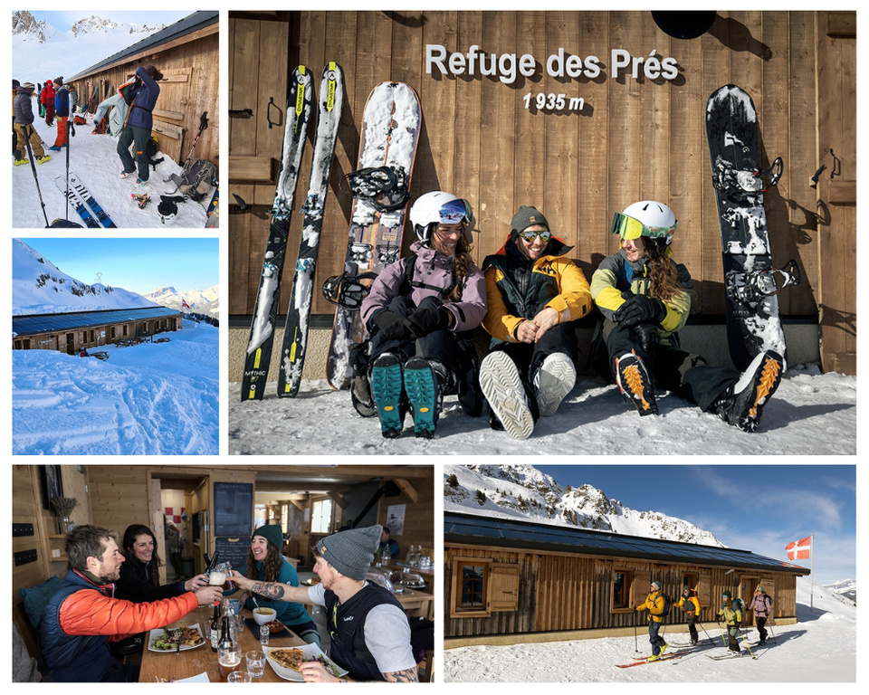 Ce refuge a l’immense avantage d’être chauffé toute l’année © Les Contamines Tourisme /David Raynal Ce refuge a l’immense avantage d’être chauffé toute l’année © Les Contamines Tourisme /David Raynal