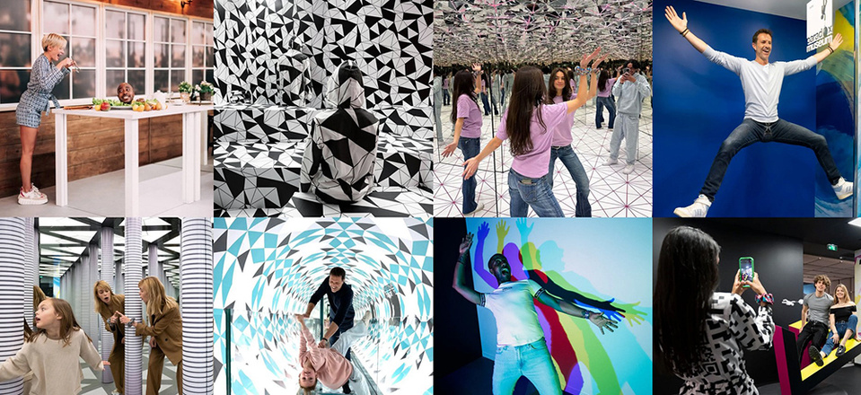 Des illusions d'optique les plus bluffantes aux visions les plus troublantes, cette expérience ne laisse personne indifférent © ParadoxMuseum. Des illusions d'optique les plus bluffantes aux visions les plus troublantes, cette expérience ne laisse personne indifférent © ParadoxMuseum.