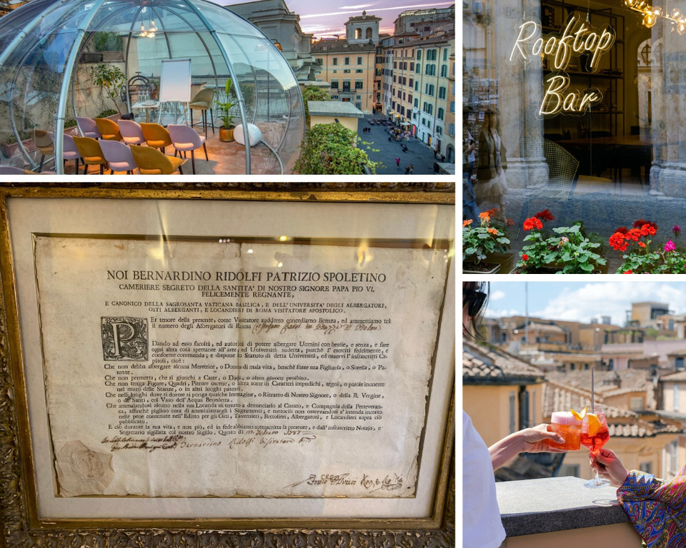 Les visiteurs de la Cité éternelle passent sans le savoir devant le 9Hotel Cesàri, sans se douter que ce boutique hôtel de charme, classé 4 étoiles est à lui seul un morceau de l’histoire locale @ 9HOTEL COLLECTION/Richard Bayon Les visiteurs de la Cité éternelle passent sans le savoir devant le 9Hotel Cesàri, sans se douter que ce boutique hôtel de charme, classé 4 étoiles est à lui seul un morceau de l’histoire locale @ 9HOTEL COLLECTION/Richard Bayon
