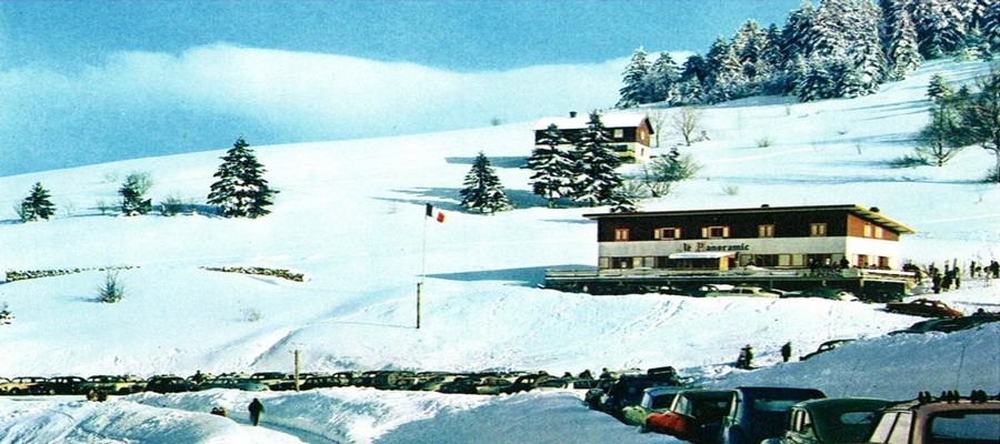 Le site de « Super Vallée » La Bresse dans les années 1960. ©Jean-Marie Remy