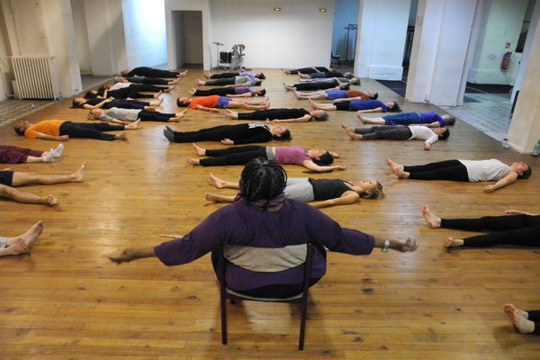 Elsa Wolliaston et ses élèves© Didier Pruvot Elsa Wolliaston et ses élèves© Didier Pruvot