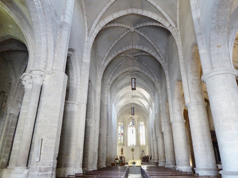 La haute nef de l'Abbaye d'Ambronay © Catherine Gary