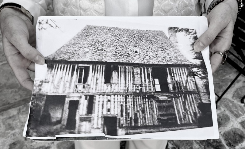 Chef d’œuvre en péril. Dans les années quarante, le patrimonial manoir était à demi ruiné.