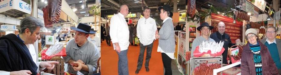 De nombreux grands chefs ont testé et approuvé les produits Pierrat à l’image de l’étoilé Michel Roth, de Philippe Lacroix (Lido à Paris) et de son second Aldo Bonasera ainsi que de Jacques Hildenbrand (brasserie Excelsior à Nancy) ©Bertrand Munier