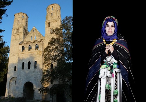 De gauche à droite : Abbaye de Jumièges A.Degon ; "Les Marocains" une des oeuvres de Leila Alaoui à découvrir lors de l'exposition En/quête d’identité qui présente le travail de photographes et de vidéastes. Une exposition dédiée à Leila Alaoui dont les œuvres sont exposées mais qui n’a pu participer à leur mise en place. La mort l’a fauché en janvier dernier lors des attentats de Ouagadougou alors qu’elle effectuait un reportage pour Amnesty International. © abbayedejumières De gauche à droite : Abbaye de Jumièges A.Degon ; "Les Marocains" une des oeuvres de Leila Alaoui à découvrir lors de l'exposition En/quête d’identité qui présente le travail de photographes et de vidéastes. Une exposition dédiée à Leila Alaoui dont les œuvres sont exposées mais qui n’a pu participer à leur mise en place. La mort l’a fauché en janvier dernier lors des attentats de Ouagadougou alors qu’elle effectuait un reportage pour Amnesty International. © abbayedejumières