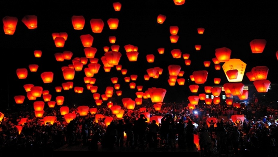 La fête des Lanternes fait resplendir les nuits de Taïwan !