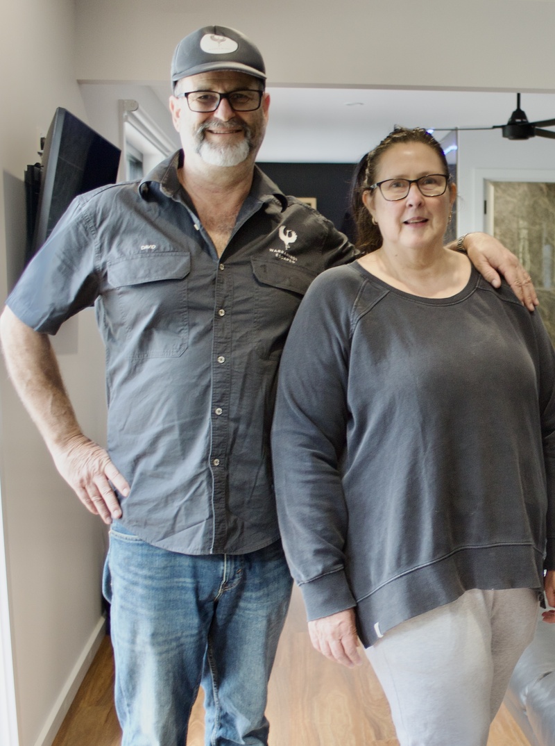 David et Alison Galpin,des hôtes chaleureux