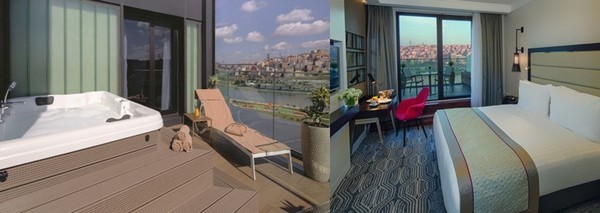 Le  Mövenpick Golden Horn d’Istanbul  une boutique- hôtel au cœur du quartier authentique et tranquille de Beyup.