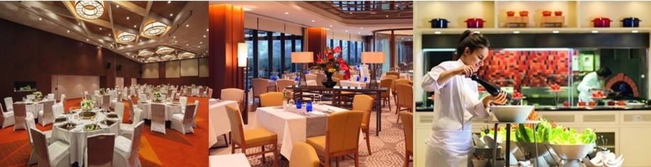 Couleur et élégance des salles de restaurants avec en plus un chaleureux accueil oriental et un service amical et stylé.© Mövenpick Golden Horn