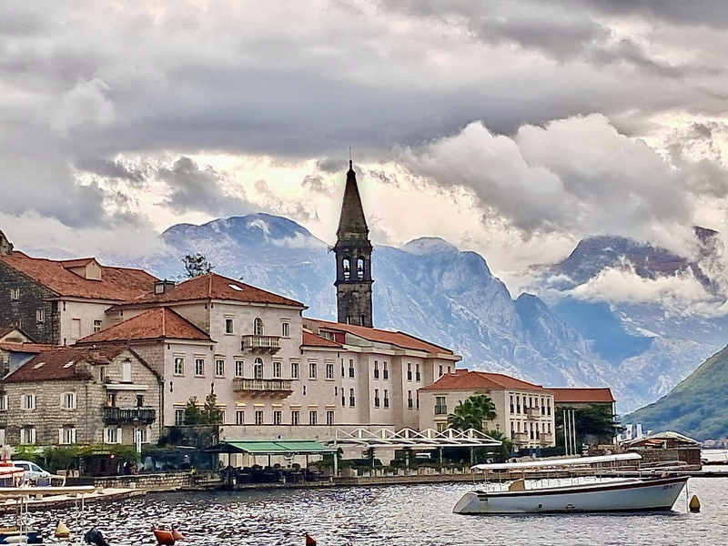 Perast vue des quais ©Catherine Gary Perast vue des quais ©Catherine Gary