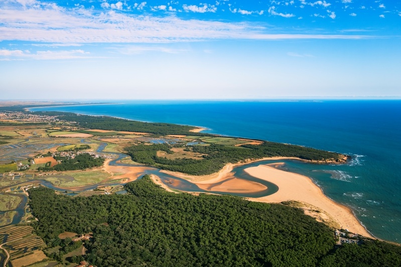 À Talmont-Saint-Hilaire, un estuaire d’une indicible beauté Photo Pierre Ollier