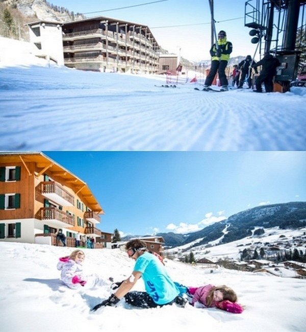 Notre village club est le paradis des débutants et des familles.© Les Balcons  ULVF