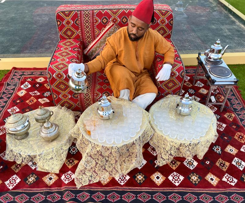 Un classique : le thé à la menthe