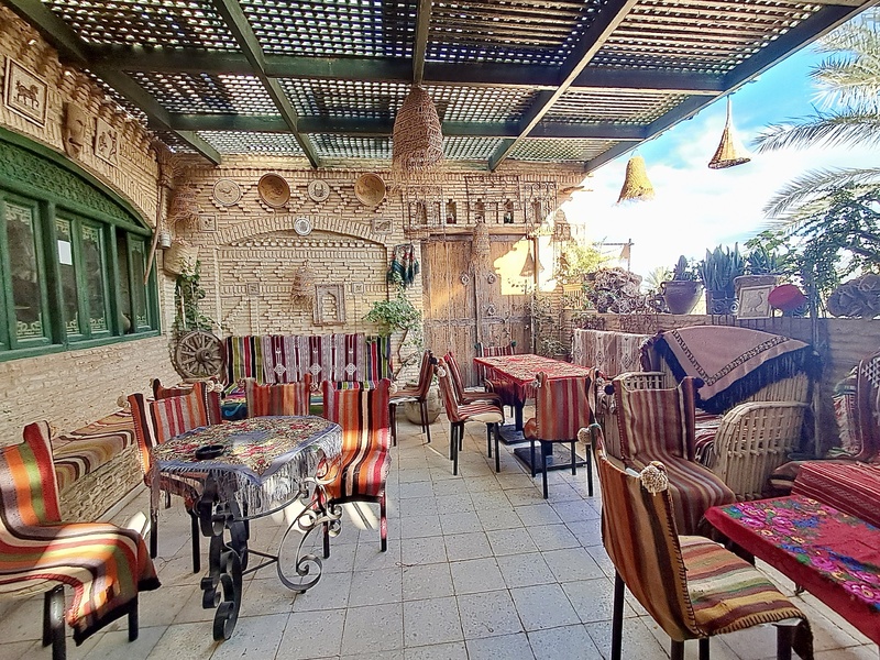 Le café Berbère dans la médina ©Catherine Gary