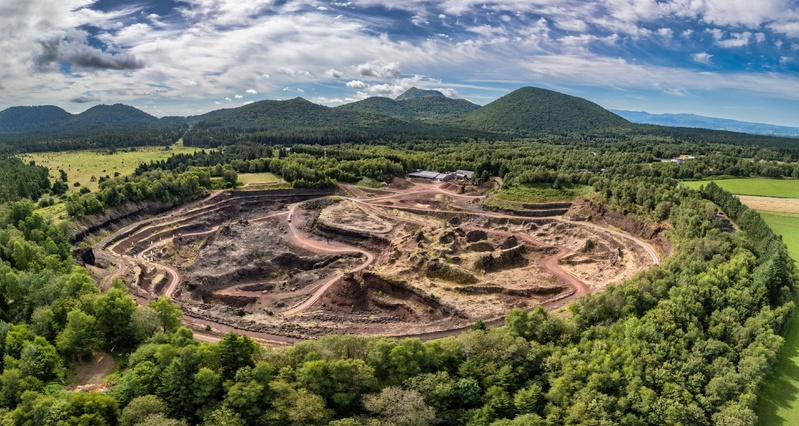 Le volcan de Lemptégy ©Francis Cormon Le volcan de Lemptégy ©Francis Cormon