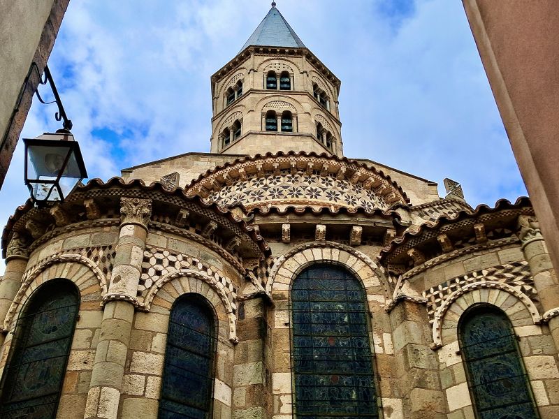 Notre-Dame du Port à Clermont-Ferrand ©Catherine Gary