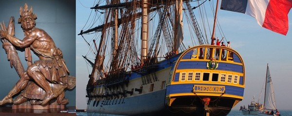 L’Hermione, star des Fêtes Maritimes internationales de Brest