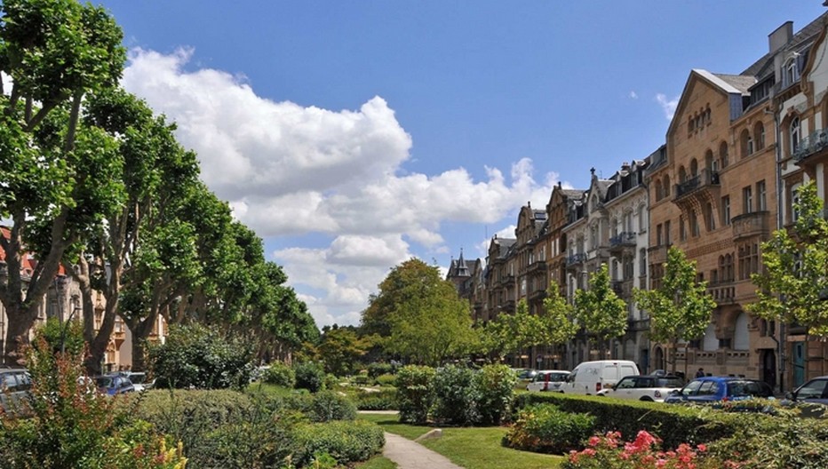 Metz : l' Avenue Foch © Marc Ryckaert Metz : l' Avenue Foch © Marc Ryckaert
