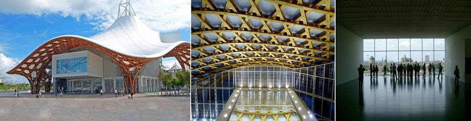 . Au centre du nouveau quartier de l’Amphithéâtre confié à l’urbaniste Nicolas Michelin, s’élève le magnifique Centre Pompidou-Metz © OT Metz . Au centre du nouveau quartier de l’Amphithéâtre confié à l’urbaniste Nicolas Michelin, s’élève le magnifique Centre Pompidou-Metz © OT Metz