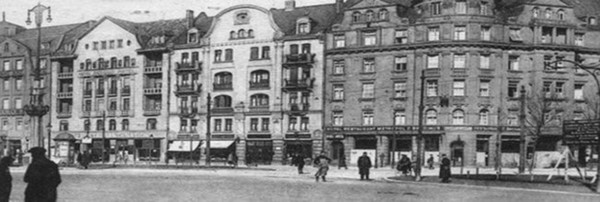 Une photo d'un quartier de Metz prise en 1940 ©  Lehall.com
