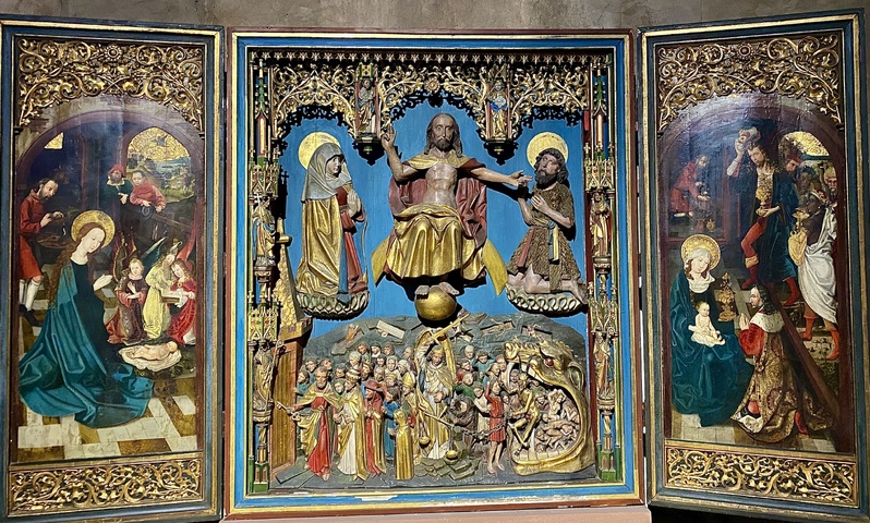 Le retable de Haguenau à l'EgliseSt Georges ©OT Haguenau Le retable de Haguenau à l'EgliseSt Georges ©OT Haguenau
