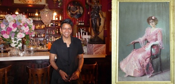 De gauche à droite : Au Cafe de las Horas on déguster des cocktails dans une ambiance théâtrale et un esprit gay.© Catherine Gary; A l'Hôtel Las Arena l' excellent restaurant est orné d’un grand tableau de Joaquín Sorolla, le peintre originaire de Valence.© Catherine Gary De gauche à droite : Au Cafe de las Horas on déguster des cocktails dans une ambiance théâtrale et un esprit gay.© Catherine Gary; A l'Hôtel Las Arena l' excellent restaurant est orné d’un grand tableau de Joaquín Sorolla, le peintre originaire de Valence.© Catherine Gary