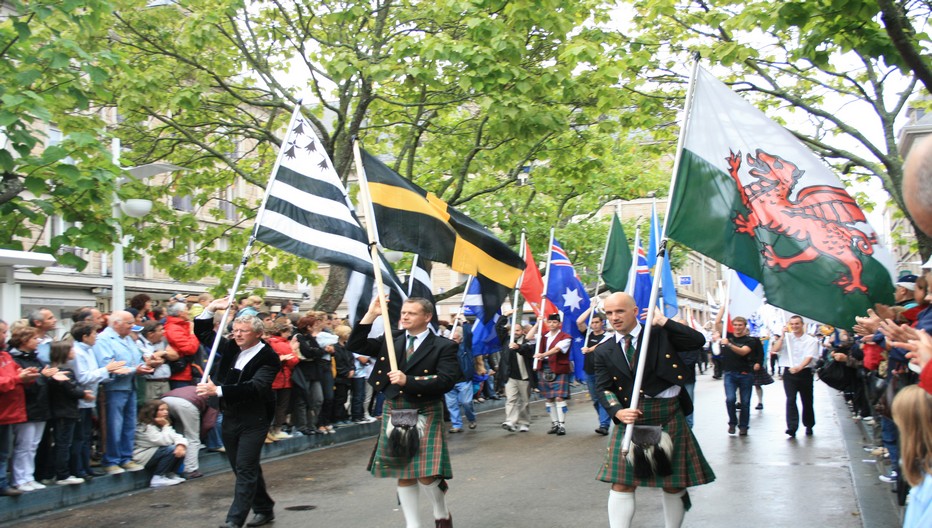 La grande parade du Festival Interceltique de Lorient qui va se dérouler du 5 au 14 août prochain. L'Australie est à l'honneur pour cette nouvelle édition.   © esjaufil.wordpress.com