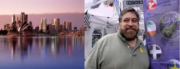Vue sur Sydney (Australie) -© australie-a-la-carte.com; Lisardo Lombardia le directeur du Festival interceltique de Lorient. © David Raynal Vue sur Sydney (Australie) -© australie-a-la-carte.com; Lisardo Lombardia le directeur du Festival interceltique de Lorient. © David Raynal
