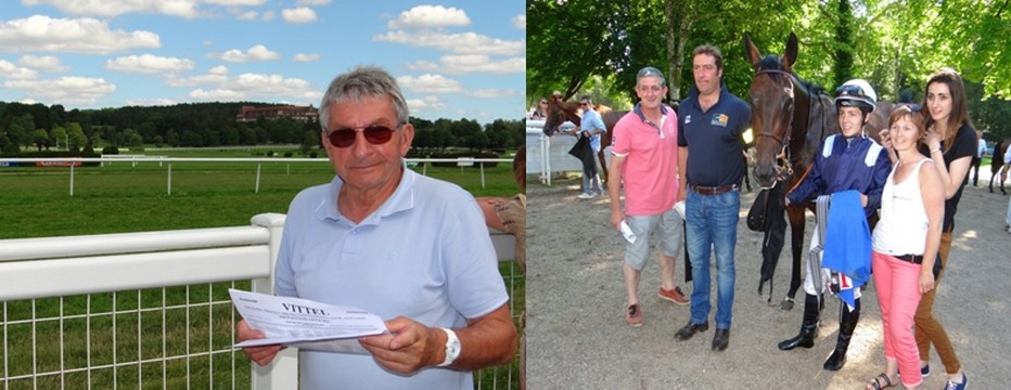 Vosges - l'Eté au rythme du trot et du galop à l'hippodrome de Vittel.