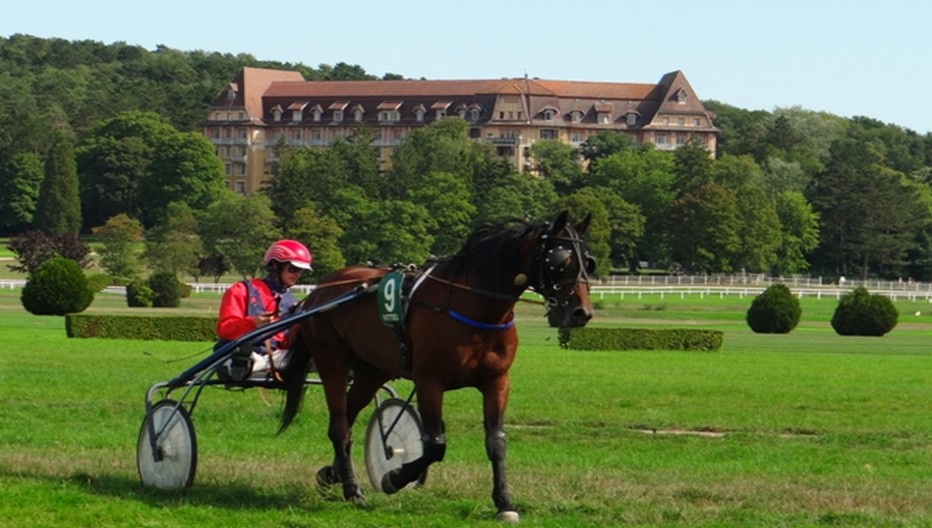 Vosges - l'Eté au rythme du trot et du galop à l'hippodrome de Vittel.