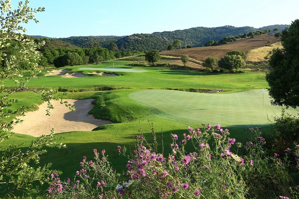 Murtoli, Un golf à géométrie variable.  Crédit photo Camille Moirenc.